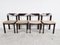 Vintage Brutalist Dining Chairs, 1960s, Set of 4 3