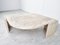 Vintage Coffee Table in Travertine, 1970s 3