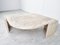 Vintage Coffee Table in Travertine, 1970s, Image 3