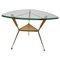 Mid-Century Italian Tripod Coffee Table by Cesare Lacca, 1950s, Image 1