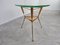 Mid-Century Italian Tripod Coffee Table by Cesare Lacca, 1950s 10