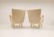 Fauteuils Sculpturaux Mid-Century en Peau de Mouton, Suède, 1950s, Set de 2 12