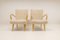 Mid-Century Sculptural Sheepskin Lounge Chairs, Sweden, 1950s, Set of 2 7