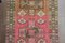 Vintage Oushak Turkish Pink Handmade Wool Rug, 1960s 7