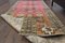 Vintage Oushak Turkish Pink Handmade Wool Rug, 1960s 3