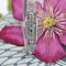 French Art Deco Lady's Watch in 18 Karat White Gold with Diamonds and Platinum 10