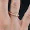 Modern Chiseled Braided Wedding Ring in 18 Karat Rose Gold 8