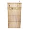Mid-Century Italian Modulable Coat Rack in Slatted Wood and Brass, 1950s, Image 1