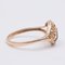 18 Karat Vintage Gelbgold Ring mit Saphiren und Diamanten, 1970er 3