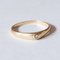 18K Vintage Gold Solitaire Ring, 1950s, Image 2