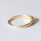 18 Karat Vintage Solitär Ring aus Gold, 1950er 5