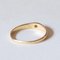 18K Vintage Gold Solitaire Ring, 1950s, Image 12