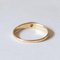 18K Vintage Gold Solitaire Ring, 1950s 11