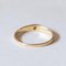 18K Vintage Gold Solitaire Ring, 1950s, Image 11