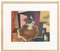 Roger de la Fresnaye, La Table Louis-Philippe, 1960s, Color Lithograph, Framed 1