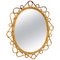Mid-Century Modern Bamboo and Rattan Mirror, 1960s, Image 10