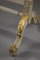 Pantalla de chimenea estilo Luis XVI de madera dorada con loros, Imagen 18