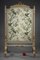 Louis XVI Style Gilded Wood Fire Screen with Parrots 2