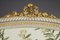Pantalla de chimenea estilo Luis XVI de madera dorada con loros, Imagen 12
