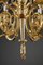 Lámpara de araña estilo Luis XVI de bronce dorado con loros, Imagen 5