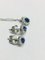 18 Carat Sapphire & Diamond Earrings and Pendant, Set of 3, Image 2
