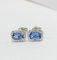9 Carat Tanzanite & Diamond Cluster Earrings, Set of 2 2
