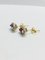 9 Carat White/Yellow Gold, Ruby & Diamond Earrings, Set of 2, Image 2