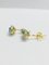 9 Carat White/Yellow Gold, Emerald & Diamond Earrings, Set of 2 3