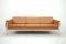 German 6913 Cognac Leather Sofa by Horst Brüning for Kill International, 1960s 3