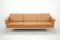 German 6913 Cognac Leather Sofa by Horst Brüning for Kill International, 1960s 2