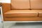 German 6913 Cognac Leather Sofa by Horst Brüning for Kill International, 1960s 9