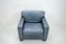 Fauteuil DS 17 en Cuir Gris de De Sede, Suisse, 1980s 5