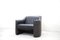 Italian Esquire Leather Armchair Club Chair by Luigi Massoni & Giorgio Cazzaniga for Matteo Grassi, 1980s 8