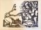 Ossip Zadkine, The Labors of Hercules, Fight Against the Hydra of Lerna, Lithograph, Image 1