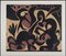 After Pablo Picasso, Pique (Black and Beige), 1962, Linocut Print, Image 2