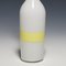 Venini Art Glass Bottle with Fasce Decoration in Yellow, 1950s 5