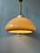 Mid-Century Space Age Beige Pendant Light from Dijkstra, Image 2