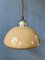 Mid-Century Space Age Beige Pendant Light from Dijkstra, Image 1