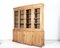 Large English Glazed Breakfront Bookcase in Pine 6