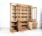 Large English Glazed Breakfront Bookcase in Pine 4