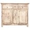 Antique French Provincial Buffet in Painted Fruitwood 1