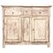 Antique French Provincial Buffet in Painted Fruitwood, Image 1