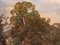 Paisaje de Inglaterra, década de 1800, óleo sobre lienzo, enmarcado, Imagen 4