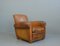 French Leather Armchair, 1930s 10