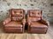 Mid-Century Danish Sofa and Lounge Chairs in Leather 14