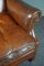 Club Chair in Sheepskin Leather, Image 8
