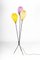 Floor Lamp with Different Color Umbrellas 1