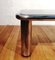 Coffee Table with Black Smoked Glass Top from Cassina 4