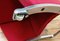 Styl Cabrio Stuhl mit rotem Bezug 9