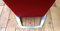Styl Cabrio Stuhl mit rotem Bezug 2